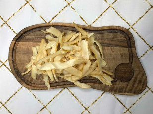 Тунец паутинка: Кальмар полукольца