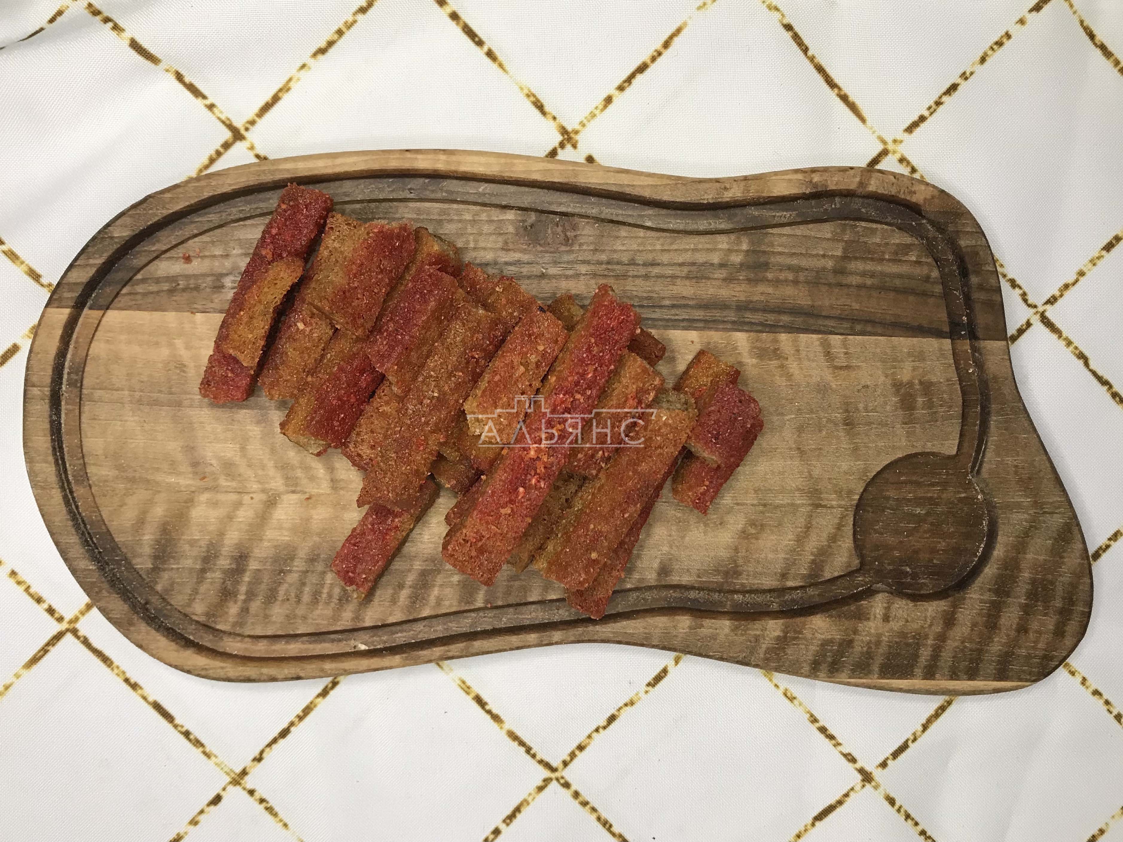 Деревенские гренки с аджикой в Камышине