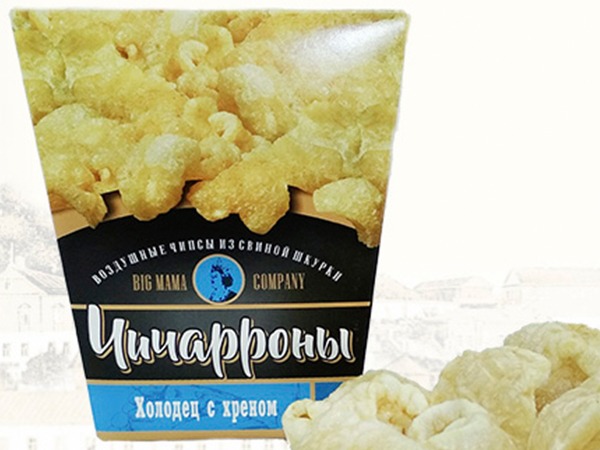 Чичарроны со вкусом холодца и хрена в Камышине