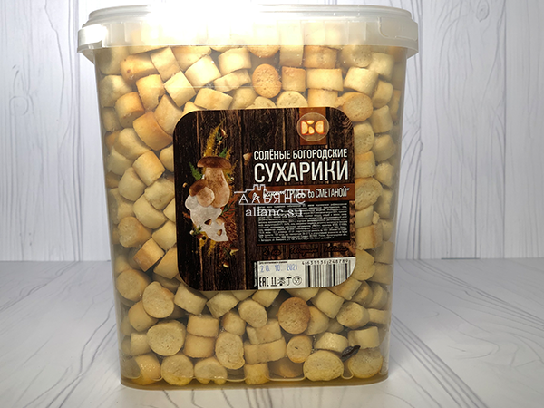 Сухарики с грибами и сметаной в Камышине