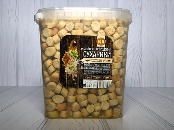 Сухарики с холодцом и хреном в Камышине