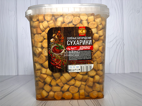Сухарики с аджикой в Камышине
