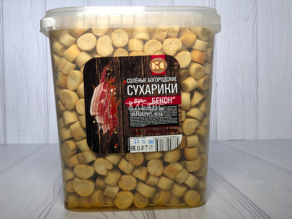 Сухарики с беконом в Камышине