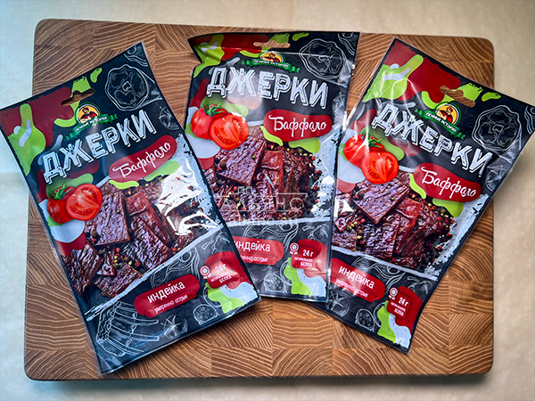 Джерки из индейки "Баффало" 45 гр. в Камышине