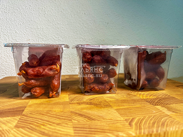 Колбаски МИНИ классические с/к (100 гр) в Камышине