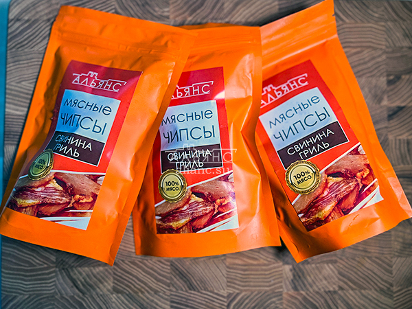 Мясо (АЛЬЯНС) вяленое свинина "Гриль" 50 гр. в Камышине