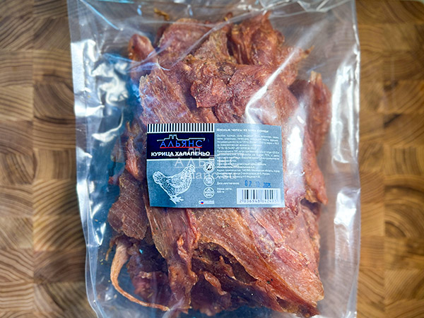 Мясо (АЛЬЯНС) вяленое курица 500гр "С халапеньо" в Камышине