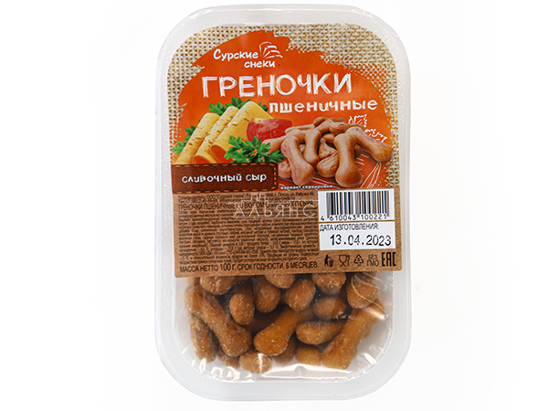 Сурские (ПШЕНИЧНЫЕ) Сливочный сыр (100 гр) в Камышине