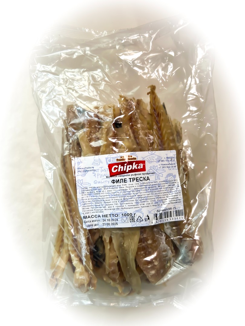 Треска филе (Chipka) 1кг в Камышине