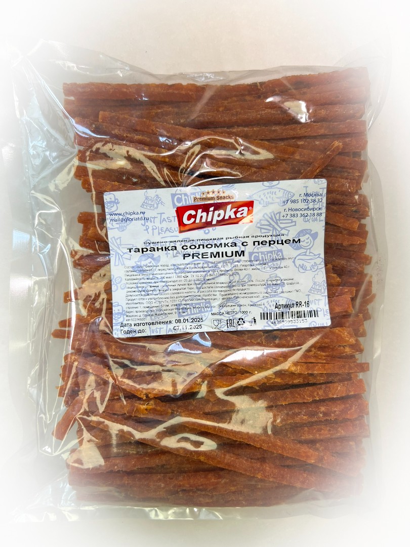 Таранка с перцем (соломка) (Chipka ПРЕМИУМ) в Камышине