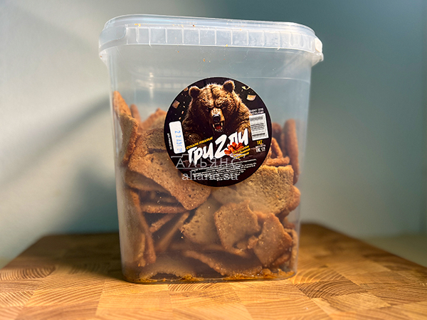 Ведро Ржаные гренки со вкусом Крылышки Барбекю (1 кг) в Камышине